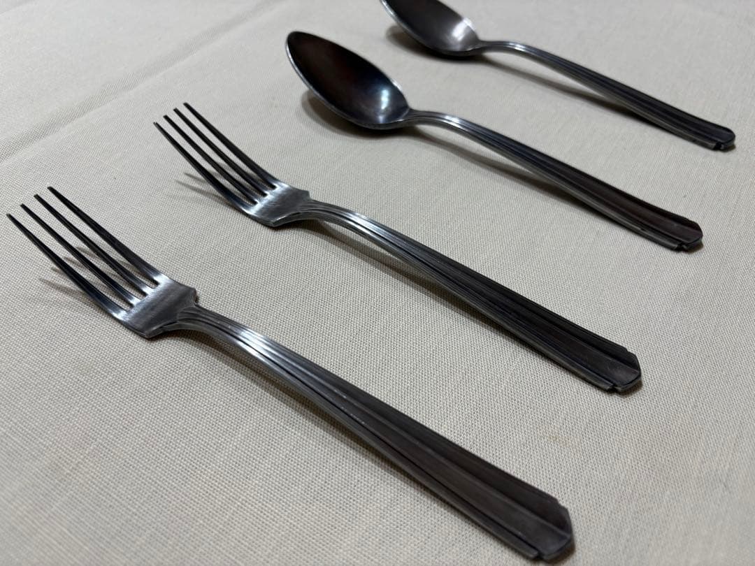 竹俣勇壱　ryo シリーズ テーブルスプーン　テーブルフォーク　4本セット