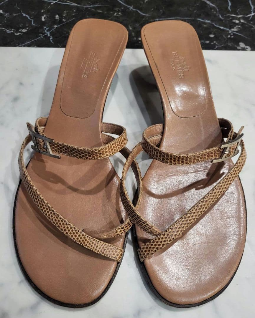 【sonoさま専用】HERMES ミュール　38サイズ