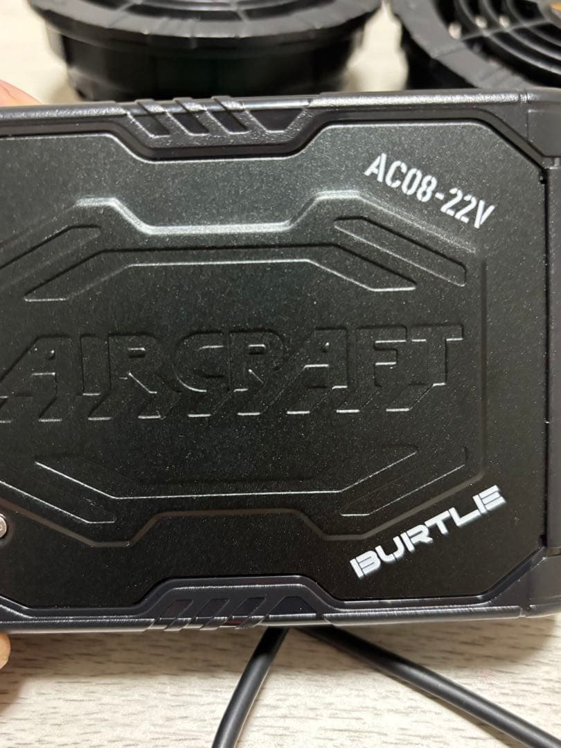 バートル　22v バッテリー　ファン