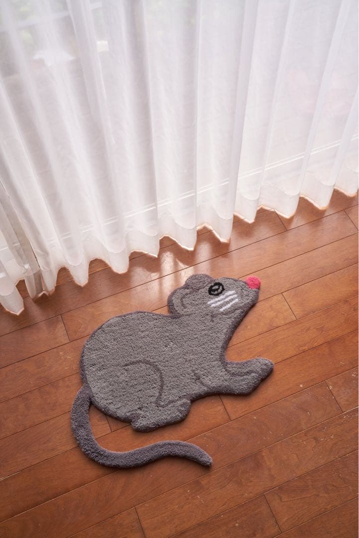 Shiomi Wada × MIYOSHIRUG \"MOUSE RUG\"未使用品