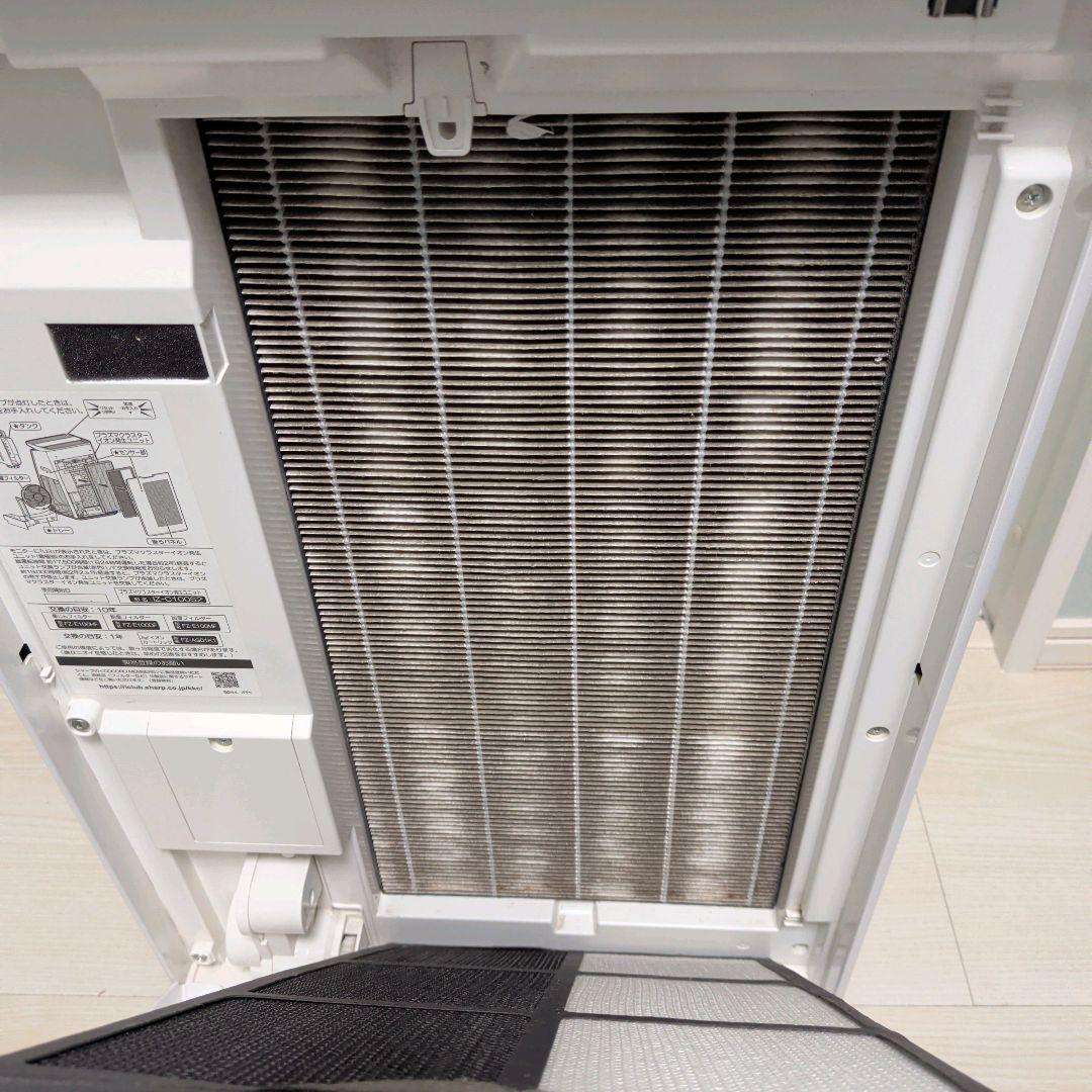 【美品】SHARP 加湿空気清浄機 KI-HP100-Wプラズマクラスター