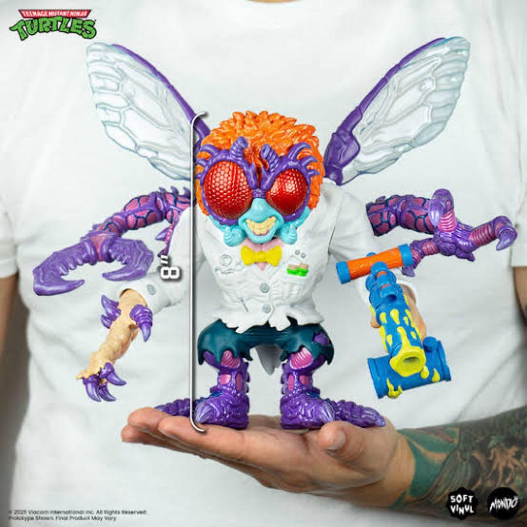 タートルズ バクスター ソフビ Baxter Stockman mondo