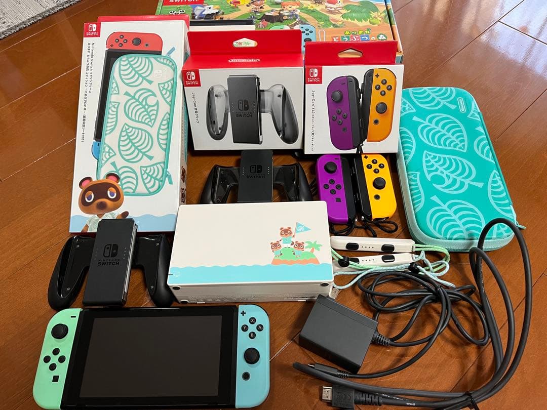 美品！Nintendo Switch あつまれどうぶつの森　いろいろセット