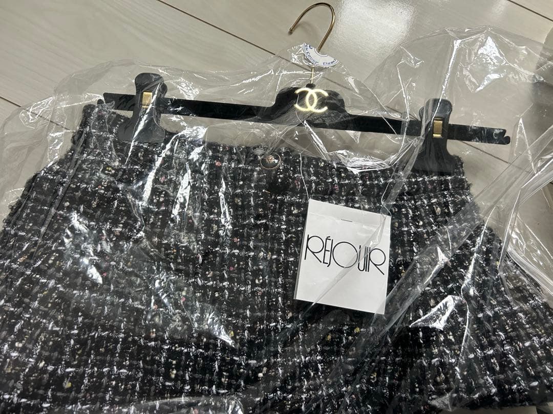 2日に取消しますCHANEL 24AW ツイードショーツ　シャネル　34