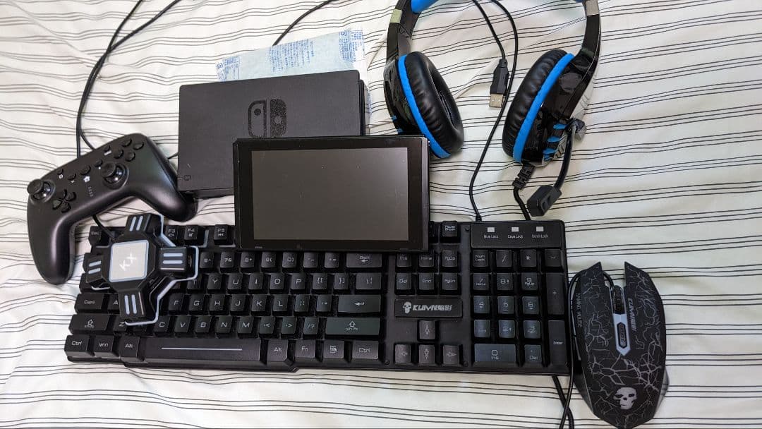 「Nintendo Switch 本体」ゲームセット 初期化‪無し