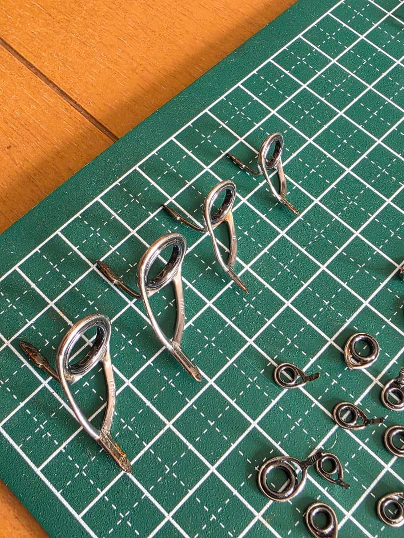 富士工業　FUJI　Sicガイド 75個セット　ロッドビルディング　補修に