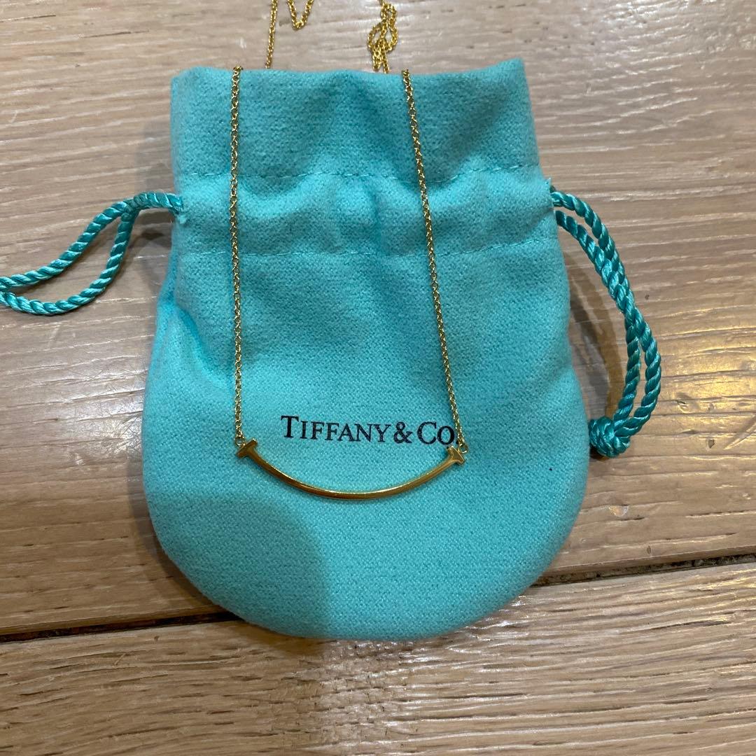 まる 　Tiffany & Co ティファニー　ネックレス　tスマイル