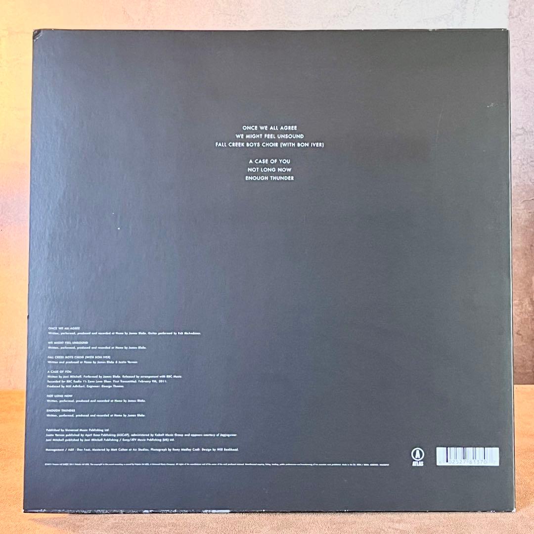 【UKオリジナル盤】 James Blake『Enough Thunder』LP