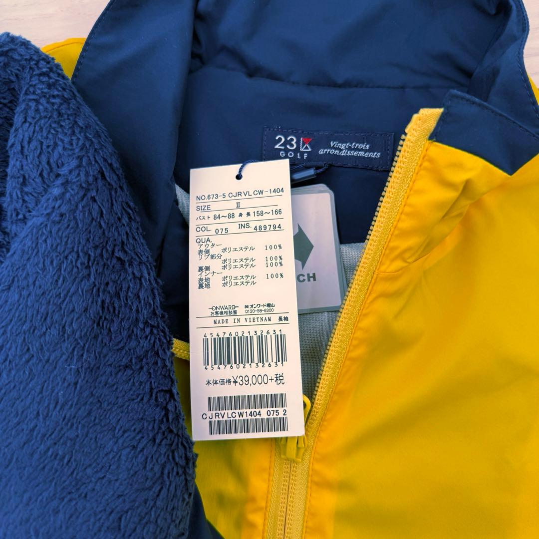 23区golf ゴルフウェア　ウィンドブレーカー