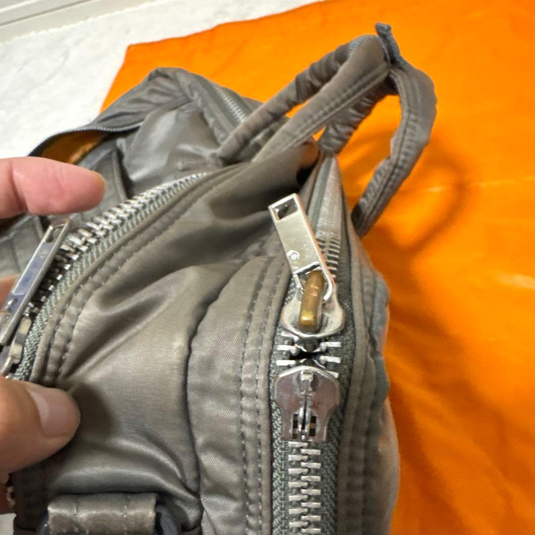 69 ポーター　タンカー　ビジネスバッグ　3way シルバー