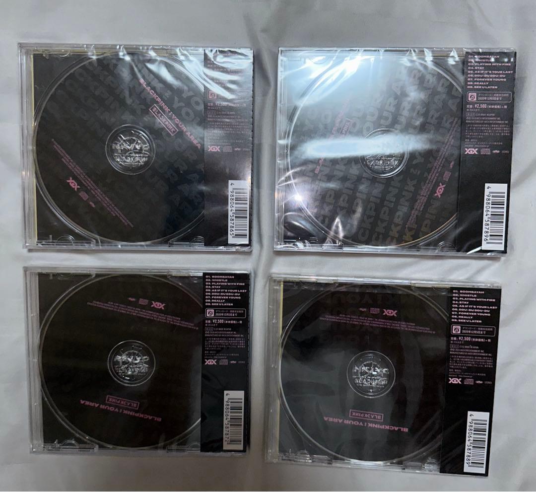 新品 未開封 BLACKPINK IN YOUR AREA ＣＤ ブラックピンク