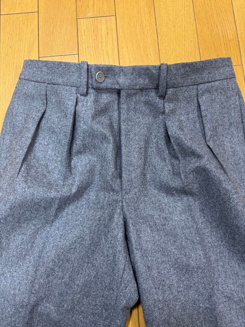 ベルナールザンス/ウールフランネルBACJ/38サイズ/BERNARDZINS