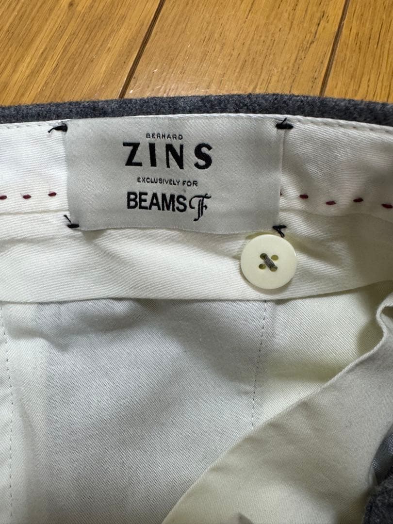 ベルナールザンス/ウールフランネルBACJ/38サイズ/BERNARDZINS