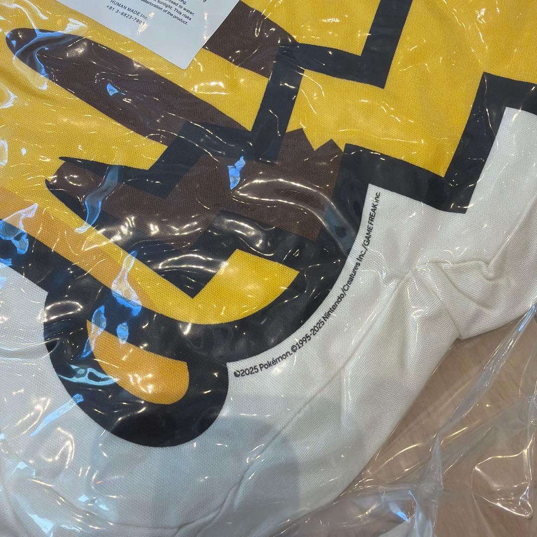 HUMAN MADE ポケモン ピカチュウ コラボ　クッション ホワイト