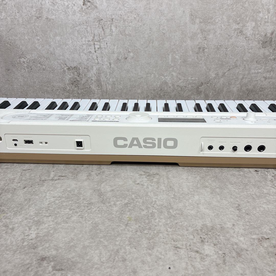 【美品】CASIO カシオ 電子ピアノ 光ナビゲーションキーボード LK-526