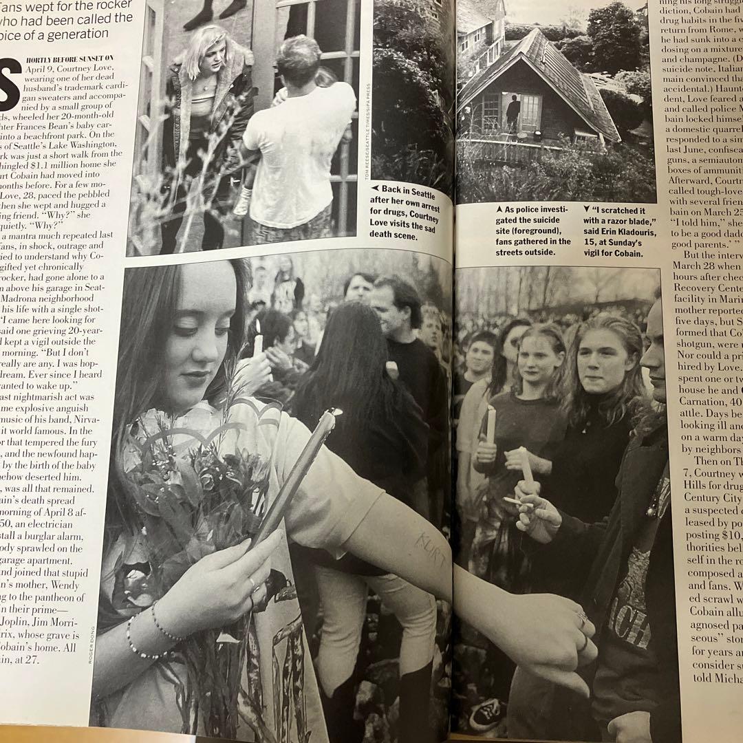 洋雑誌 People カートコバーン NIRVANA【送料無料】