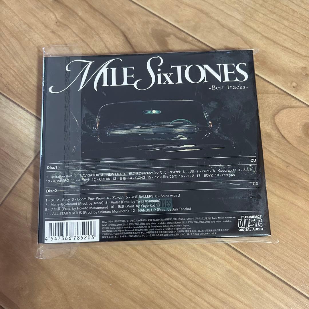 【全特典付き】SixTONES MILESixTONES 三形態 Blu-ray