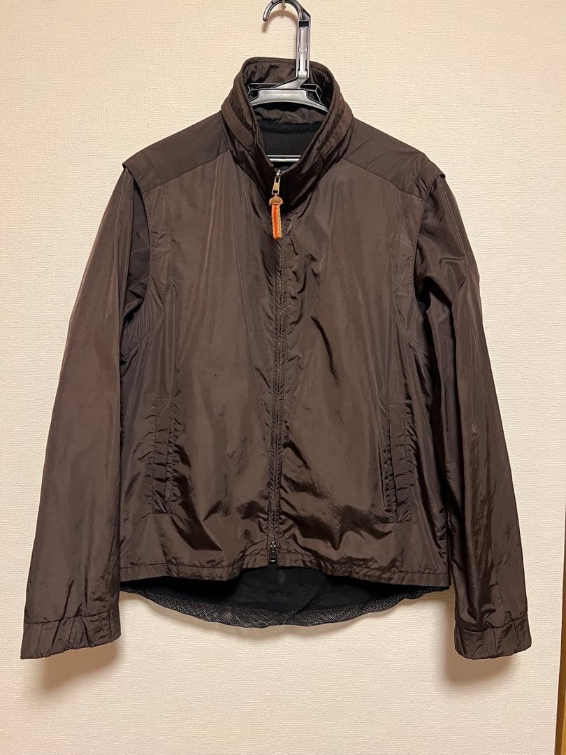 GUCCI archive nylon jacket ダブルジップ　2way