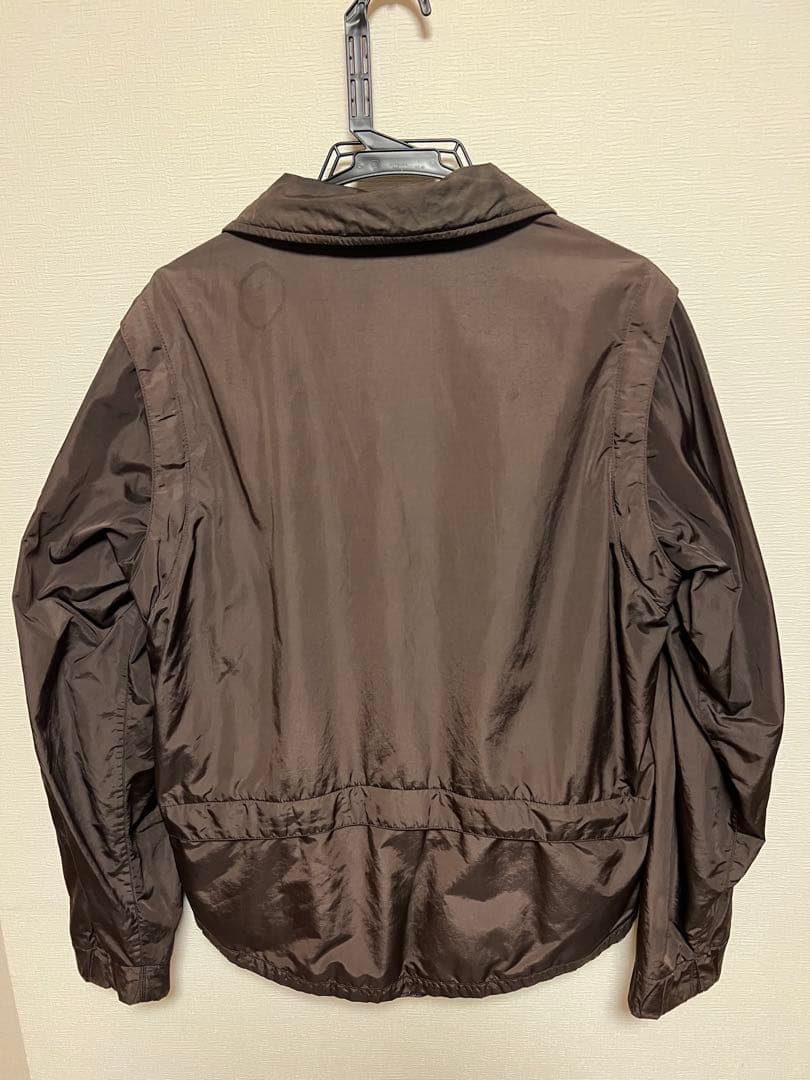 GUCCI archive nylon jacket ダブルジップ　2way