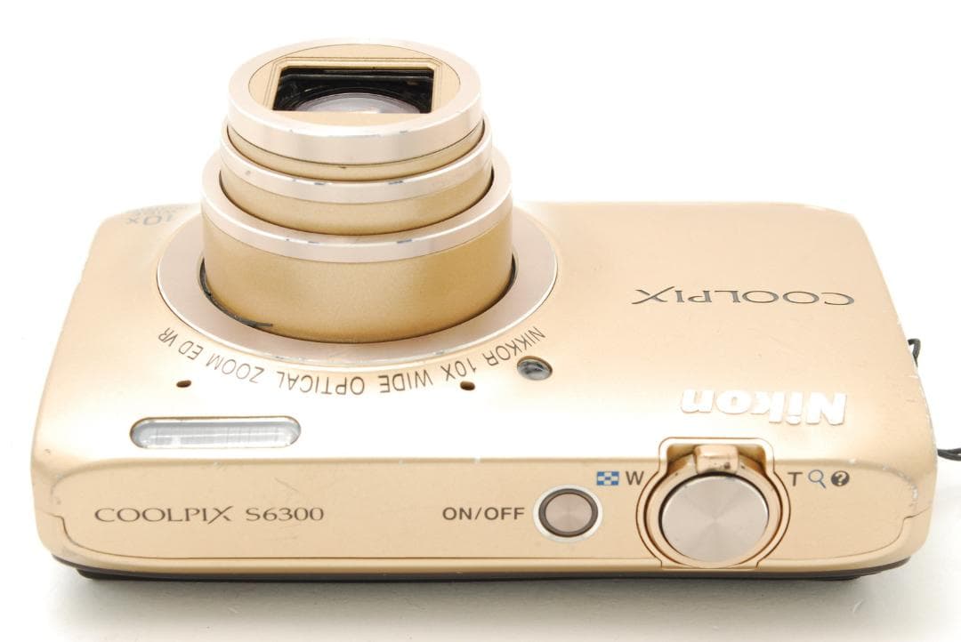 Nikon COOLPIX s6300 ゴールド 10倍ズーム 動作確認済み