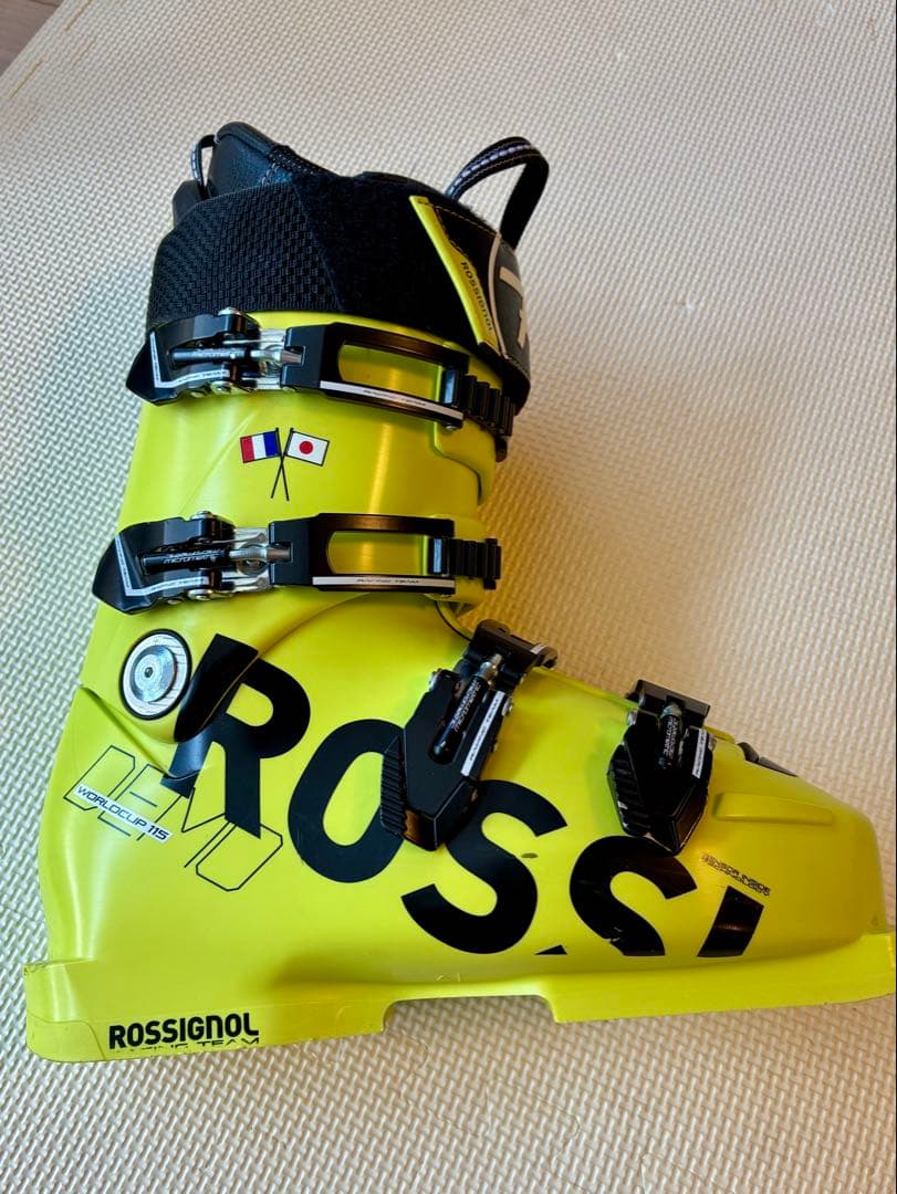 ROSSIGNOL スキー ブーツ イエローDEMO