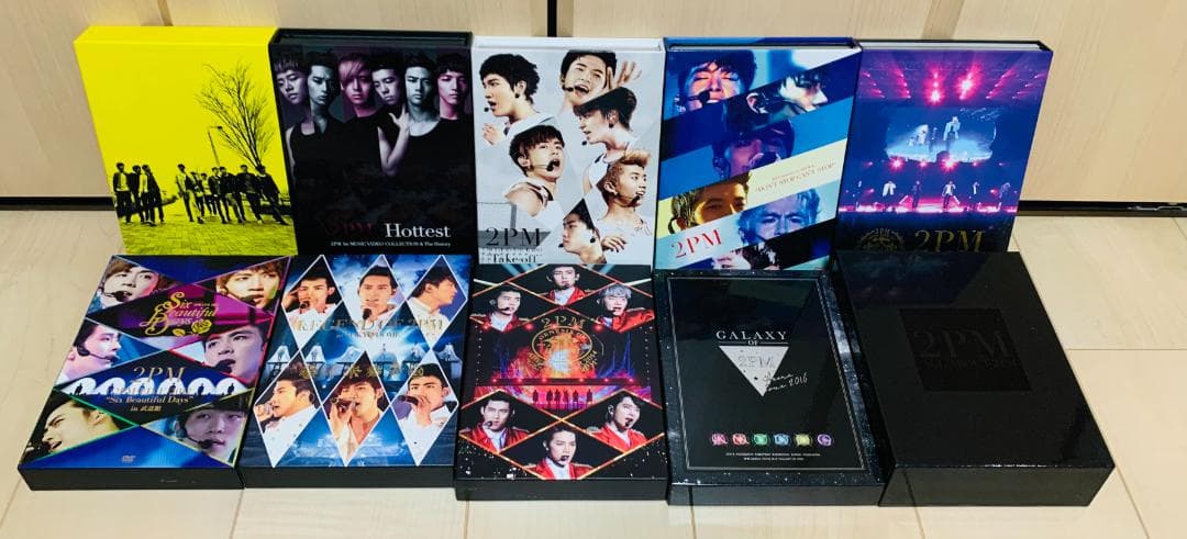 2PM DVD & BD 9枚 & ALL ABOUT 2PM セット 初回盤