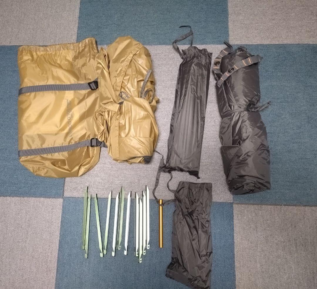 バンドック　ソロドームテント1 DoD グランドシート付き