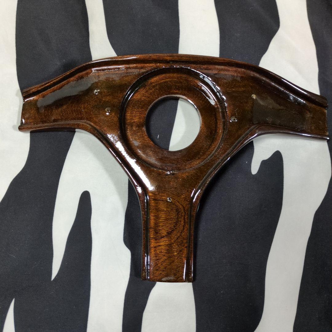 AD 3本スポーク ウッドステアリング