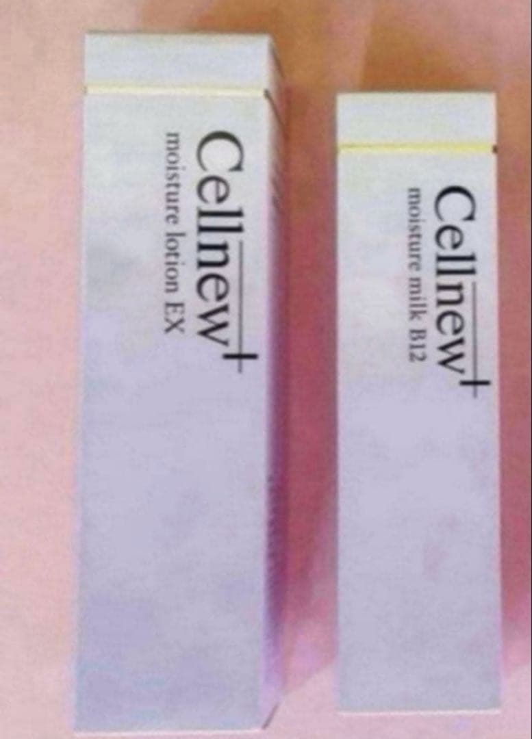 セルニュープラスモイスチュアローションEX モイスチュアミルクB12 各1本