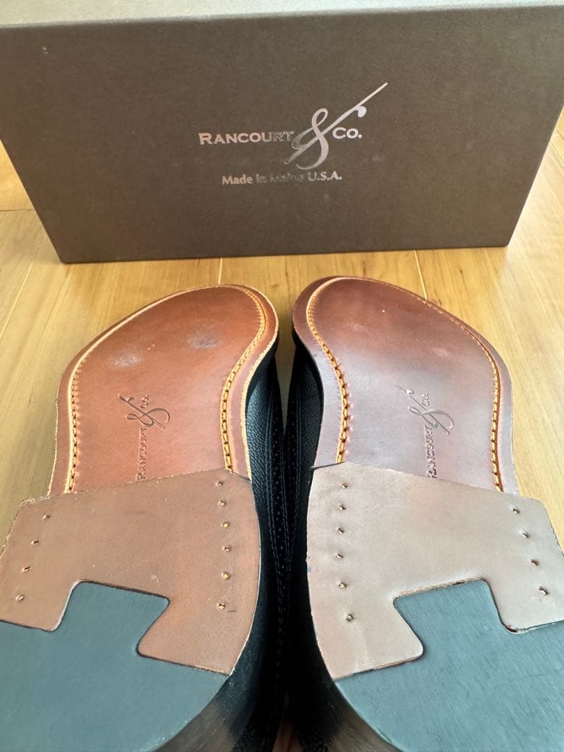 【未使用品】RANCOURT&Co. ランコート　ビジネスシューズ　US7.5