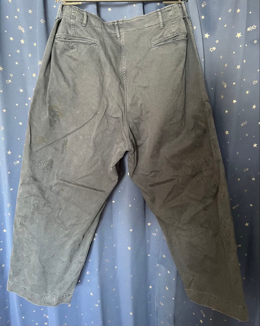 パンツ BOWWOW WORK TROUSERS DUSTY