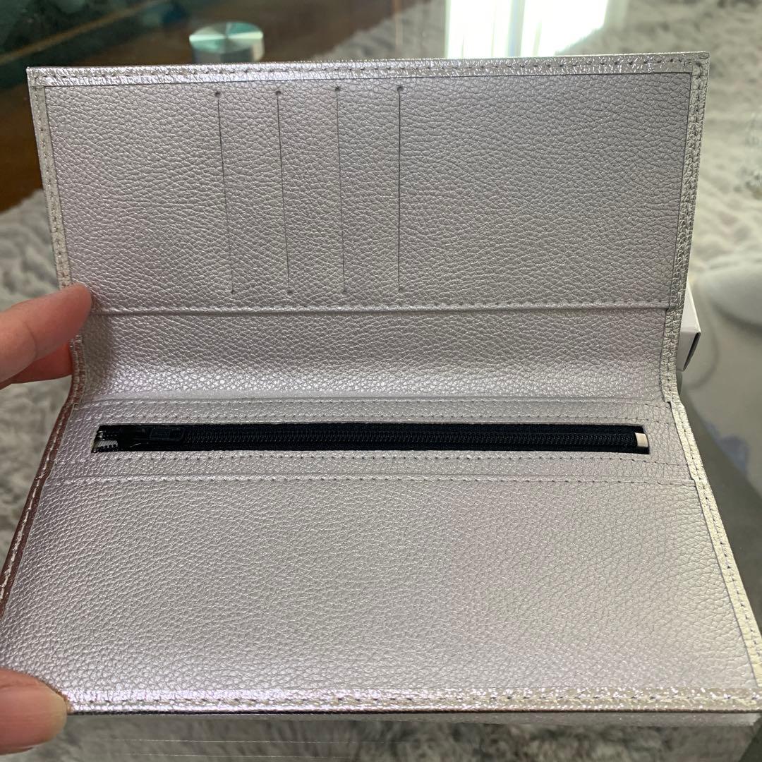 皇居長財布 シルバー