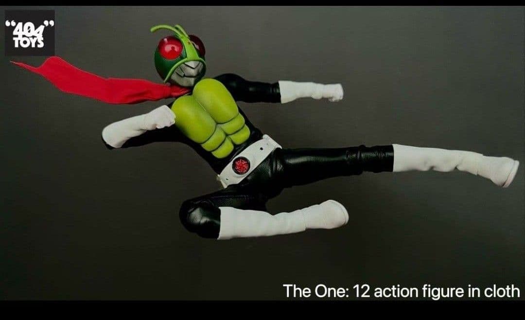 新品未使用　1/12　仮面ライダー　アクションフィギュア　404toys