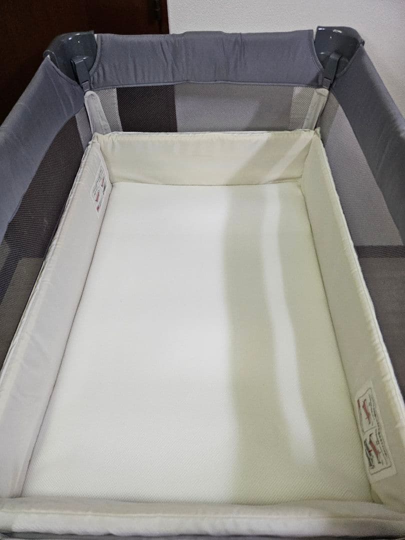 Aprica アップリカ ココネルエアーAB ベビーベッド グレーベア