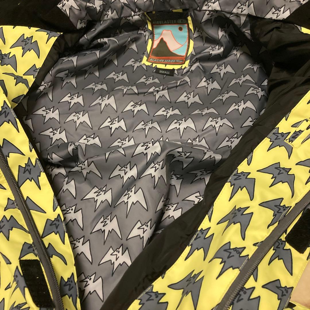 S AIRBLASTER　エアブラスター　ウェア　つなぎ イエロー