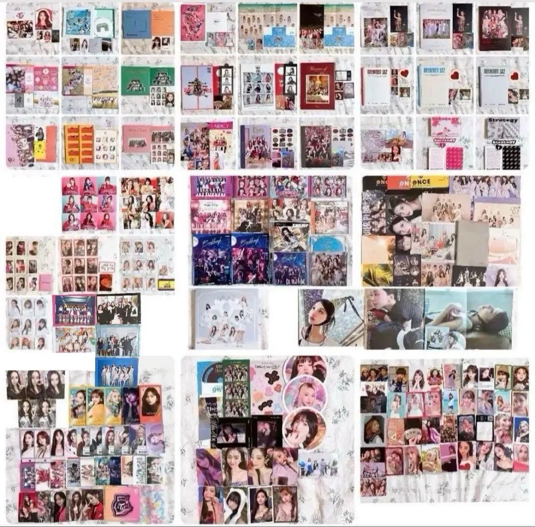 TWICE アルバム まとめ売り トレカ フォトカード CD DVD 写真集