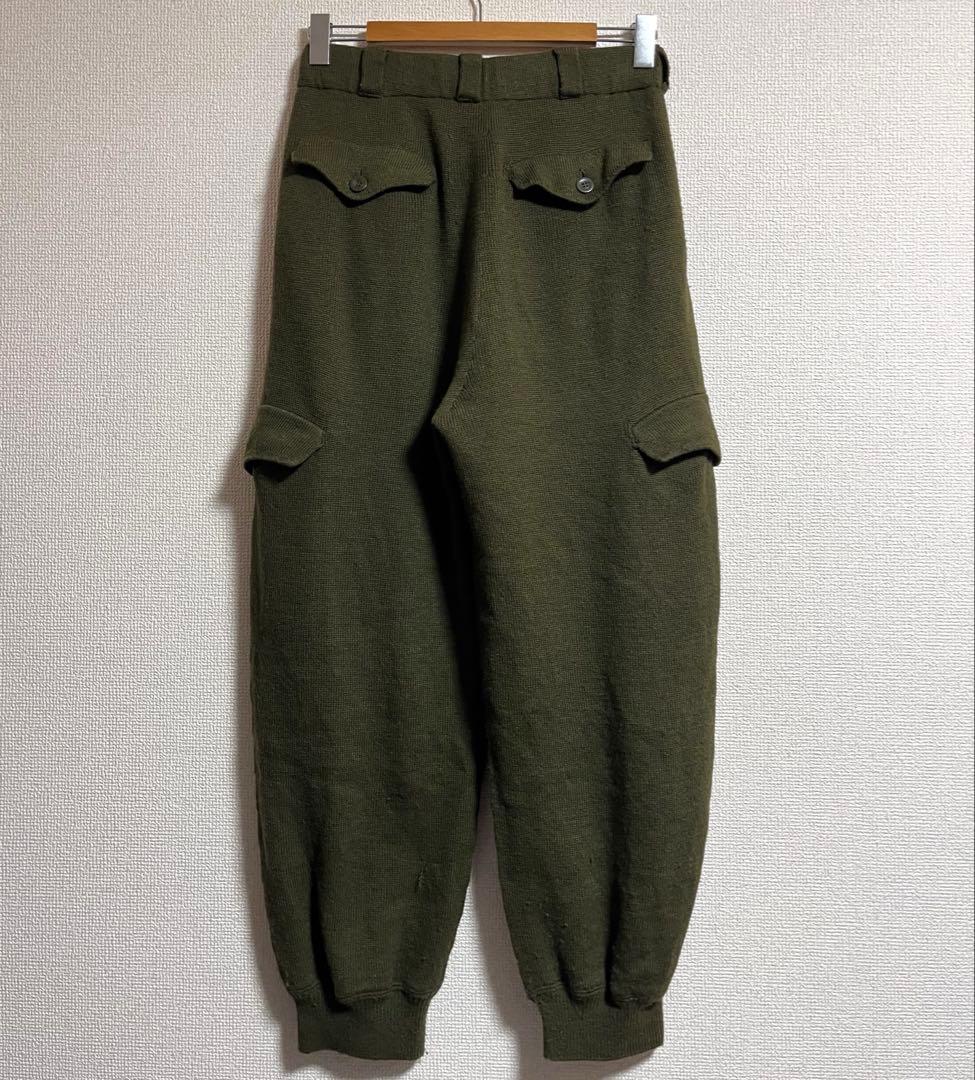 Y's yohji yamamoto ニットカーゴパンツ