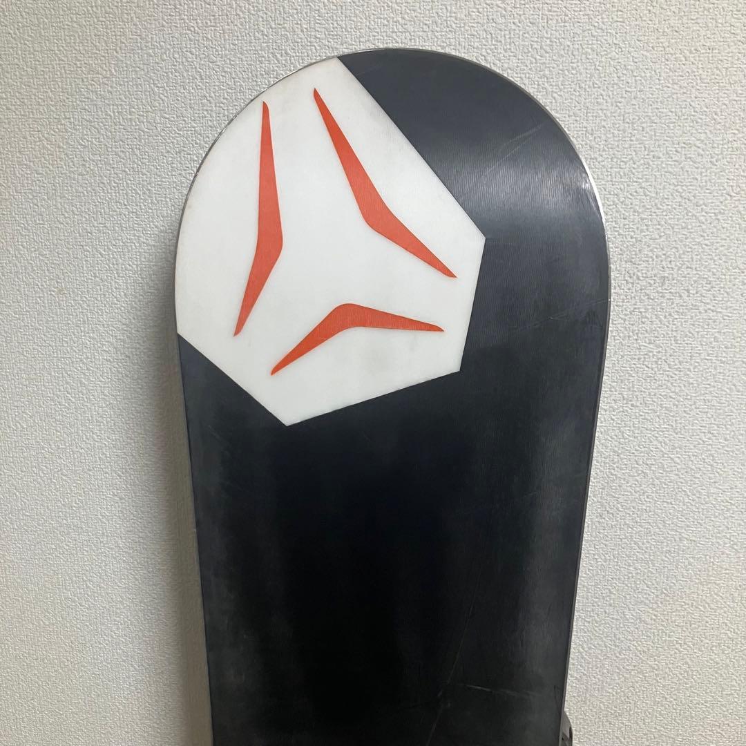 【良品】バック付/Atomic TRIARCアトミックスノーボードセットバインL