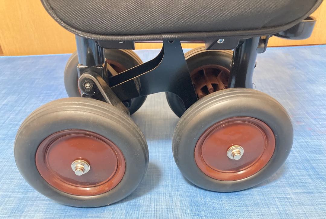 ☆ キャリーステッキライト168 シルバーカー 黒 介護用品 ショッピングカート