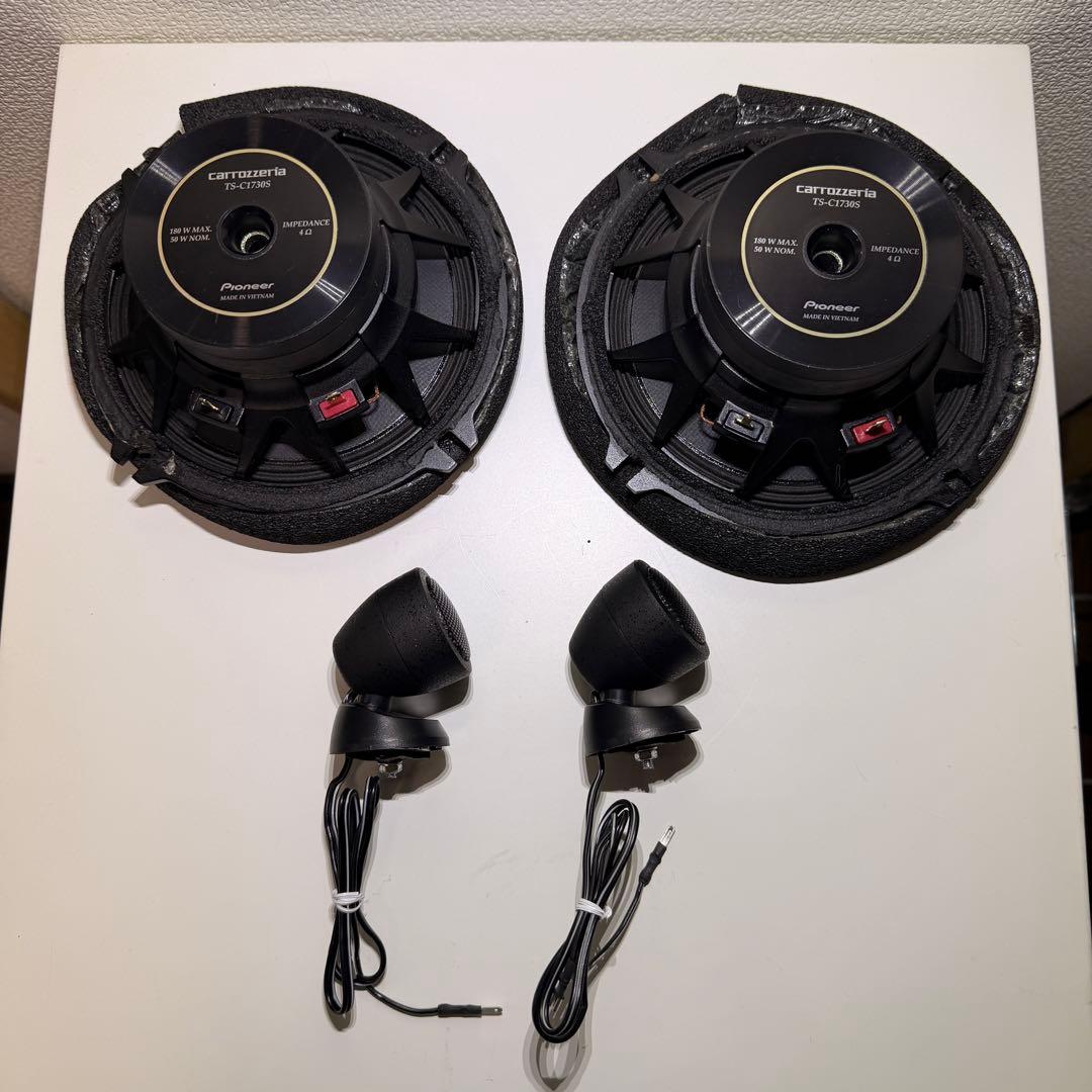 Pioneer Carrozzeria TS-C1730s スピーカー
