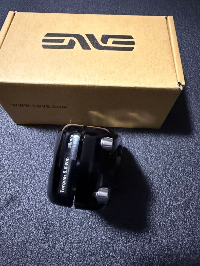 ENVE ステム ブラック 50mm トルク5.5Nm 31.8mm