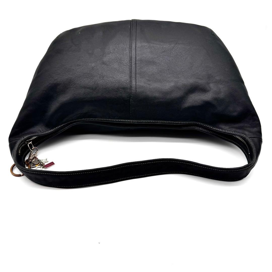バッグ coach rare hobo leather signature bag
