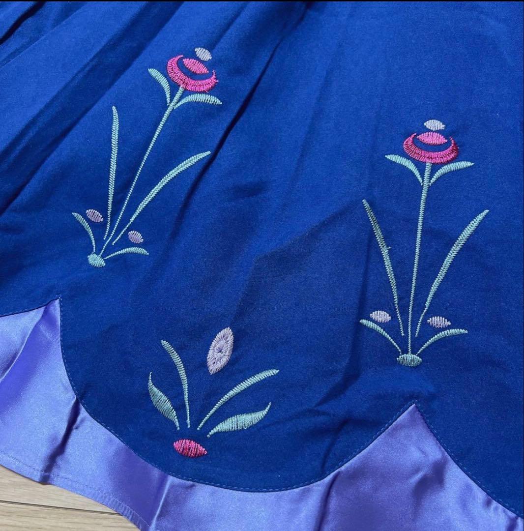 アナと雪の女王　アナ雪山ドレス　新品　120サイズ　ディズニー