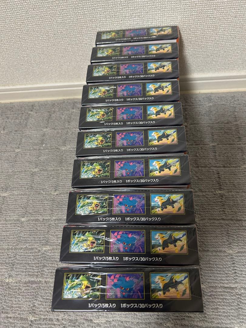 極美品【まとめ売り10ボックス】シュリンク付きポケカインフェルノx