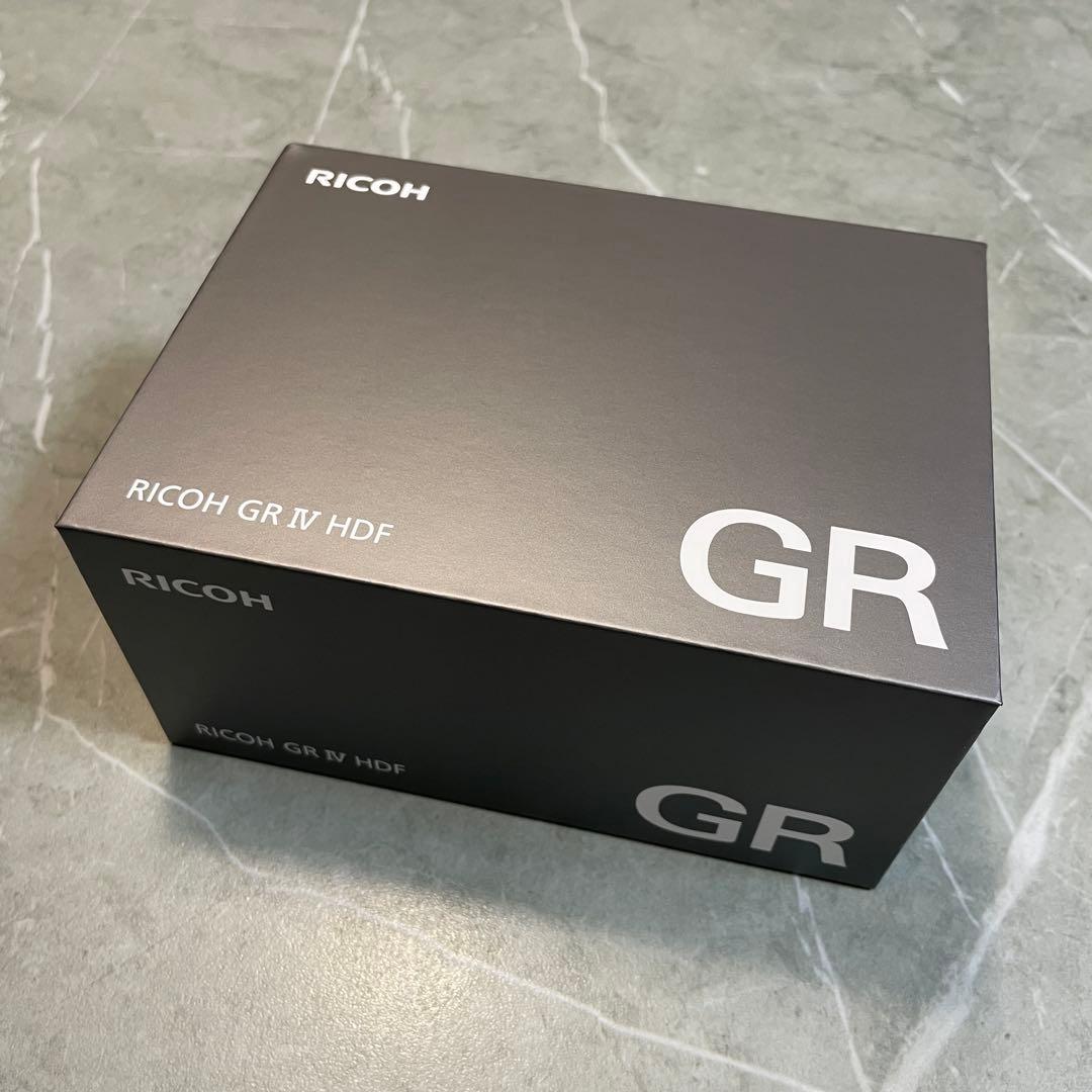 【新品未使用】RICOH GR IV HDF リコー