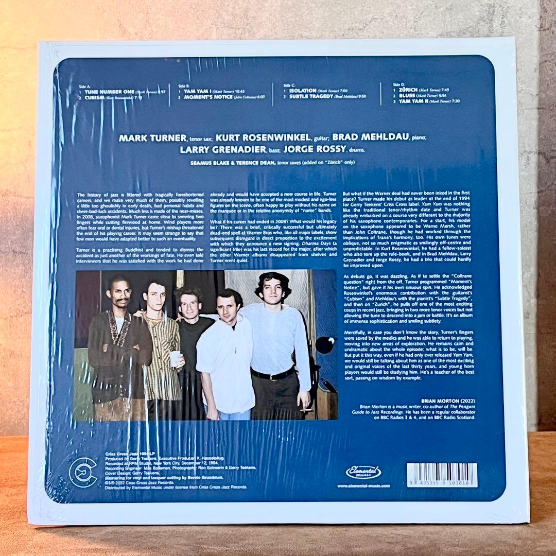 【限定盤】Mark Turner 『Yam Yam』 レコード LP