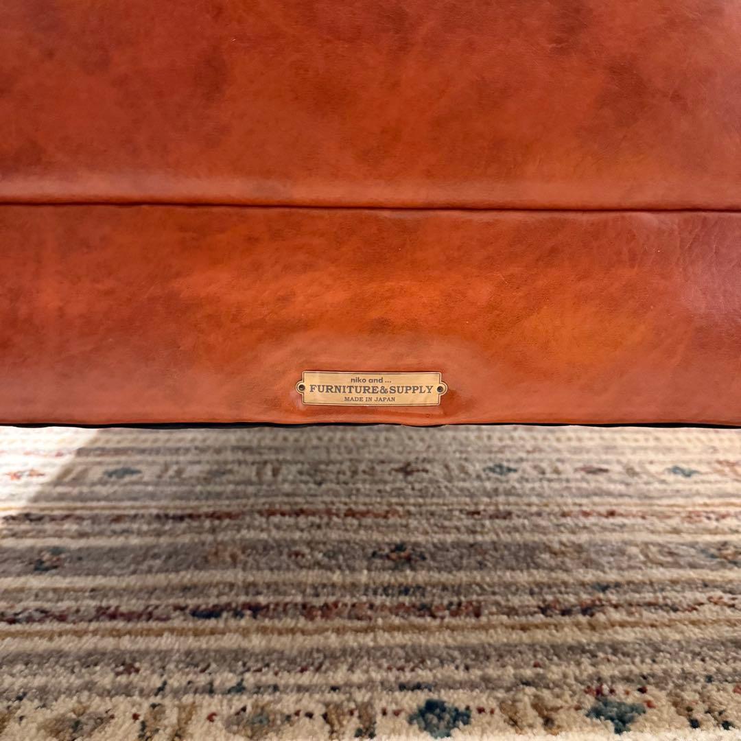 【希少色】niko and… クラシックダイナー ソファベンチ