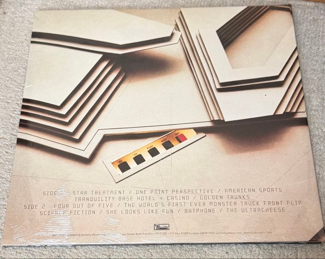 Arctic Monkeys Tranquility Base Hotel〜LP