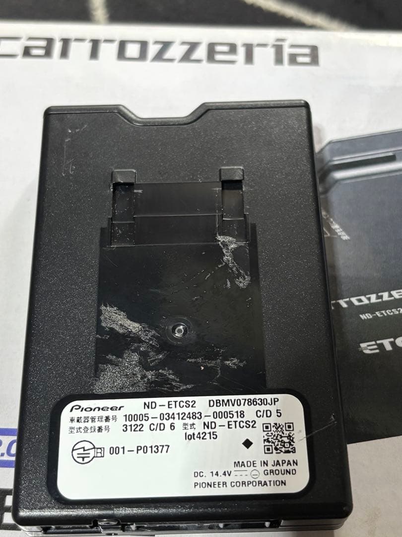 ETC車載器 Pioneer ND-ETCS2 ETC 2.0