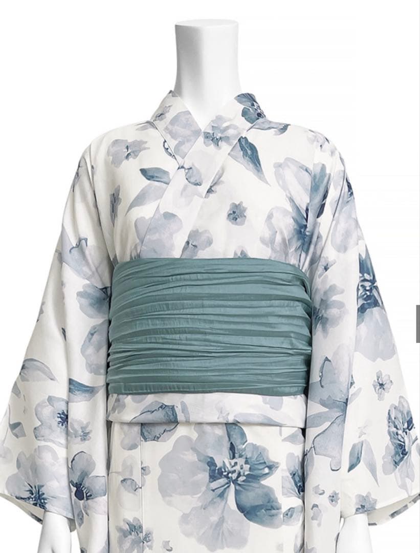 【即日発送】新品未使用グレイル水彩花柄浴衣セット 2wayセパレート浴衣